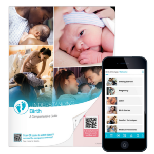 Understanding Birth childbirth education book used in childbirth classes and parent education programs