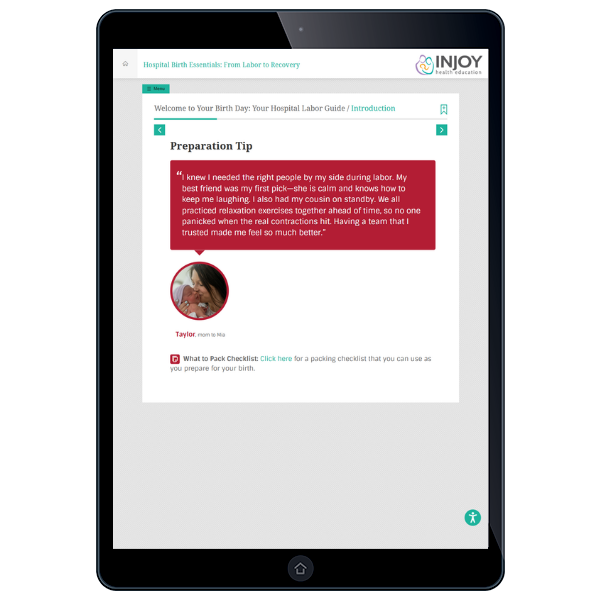 Hospital Birth Essentials: From Labor to Recovery Express Online Module - Image 2