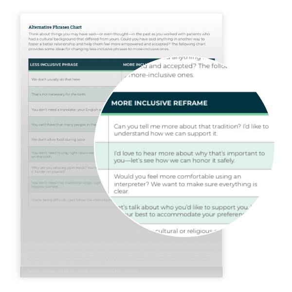 NEW! Practices to Improve Labor Comfort & Communication eCourse - Image 5