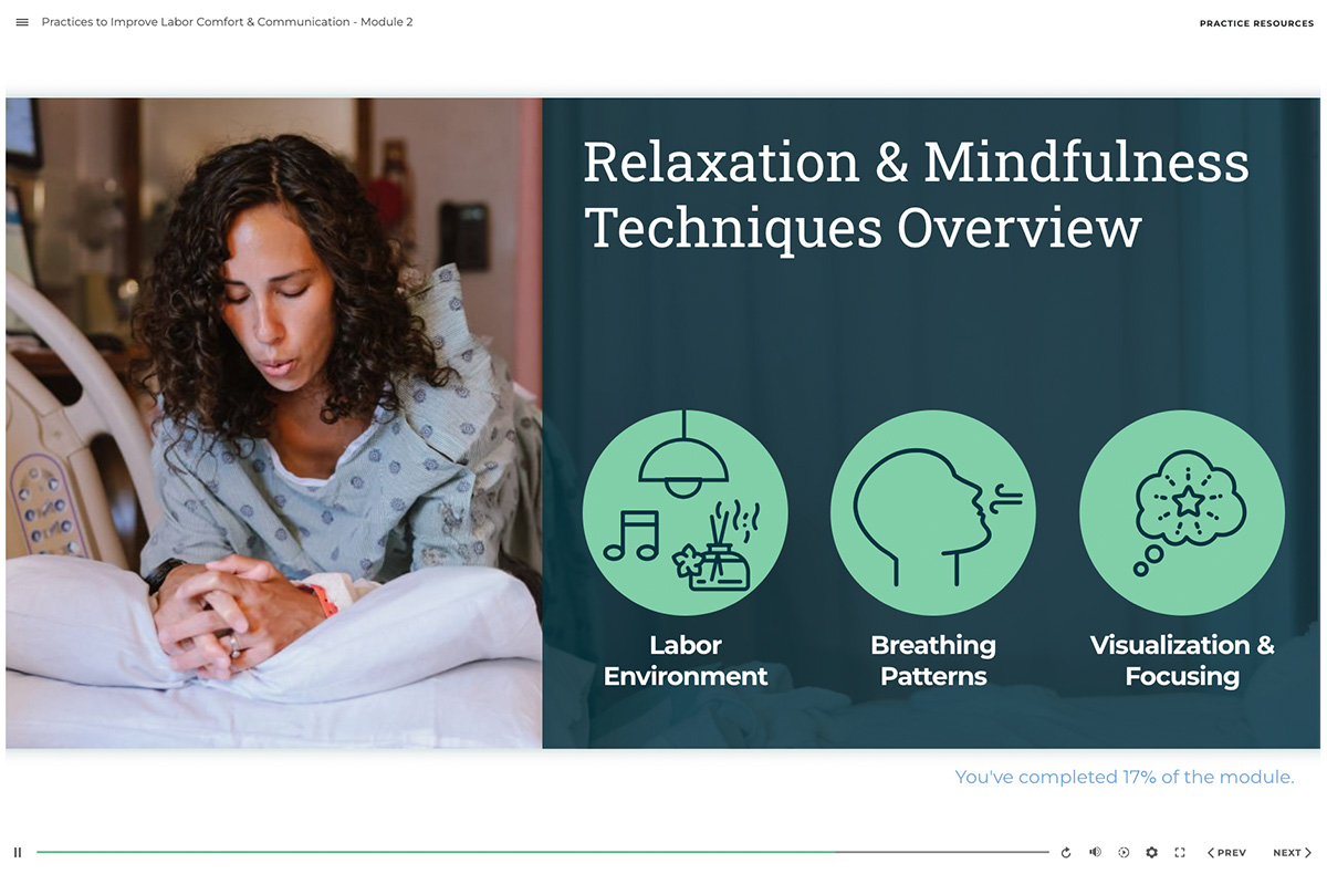 NEW! Practices to Improve Labor Comfort & Communication eCourse - Image 3