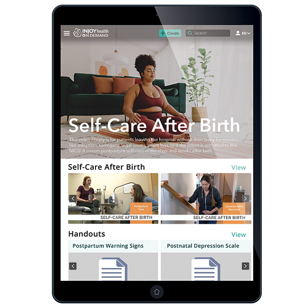 Understanding Self-Care After Birth On-Demand Video Library